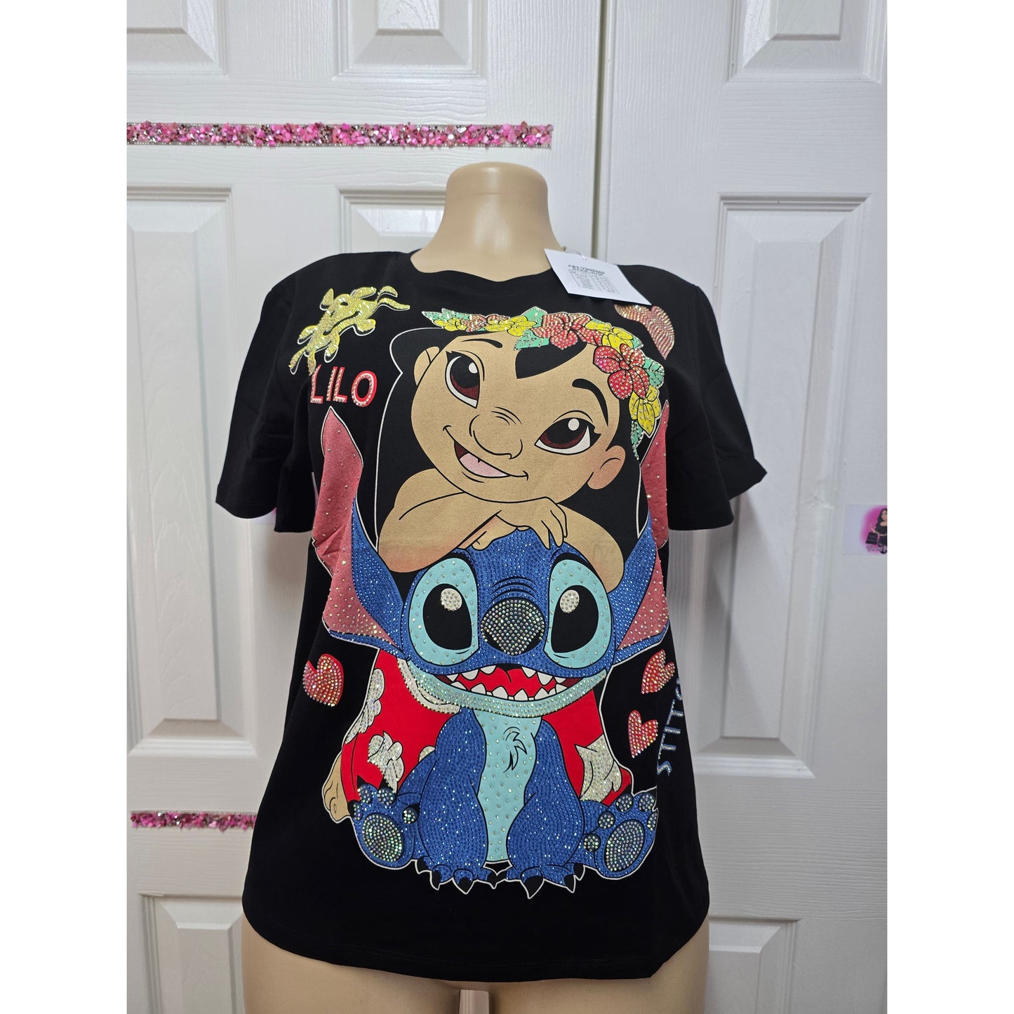 Blusa full pedrería sirve S/M/L