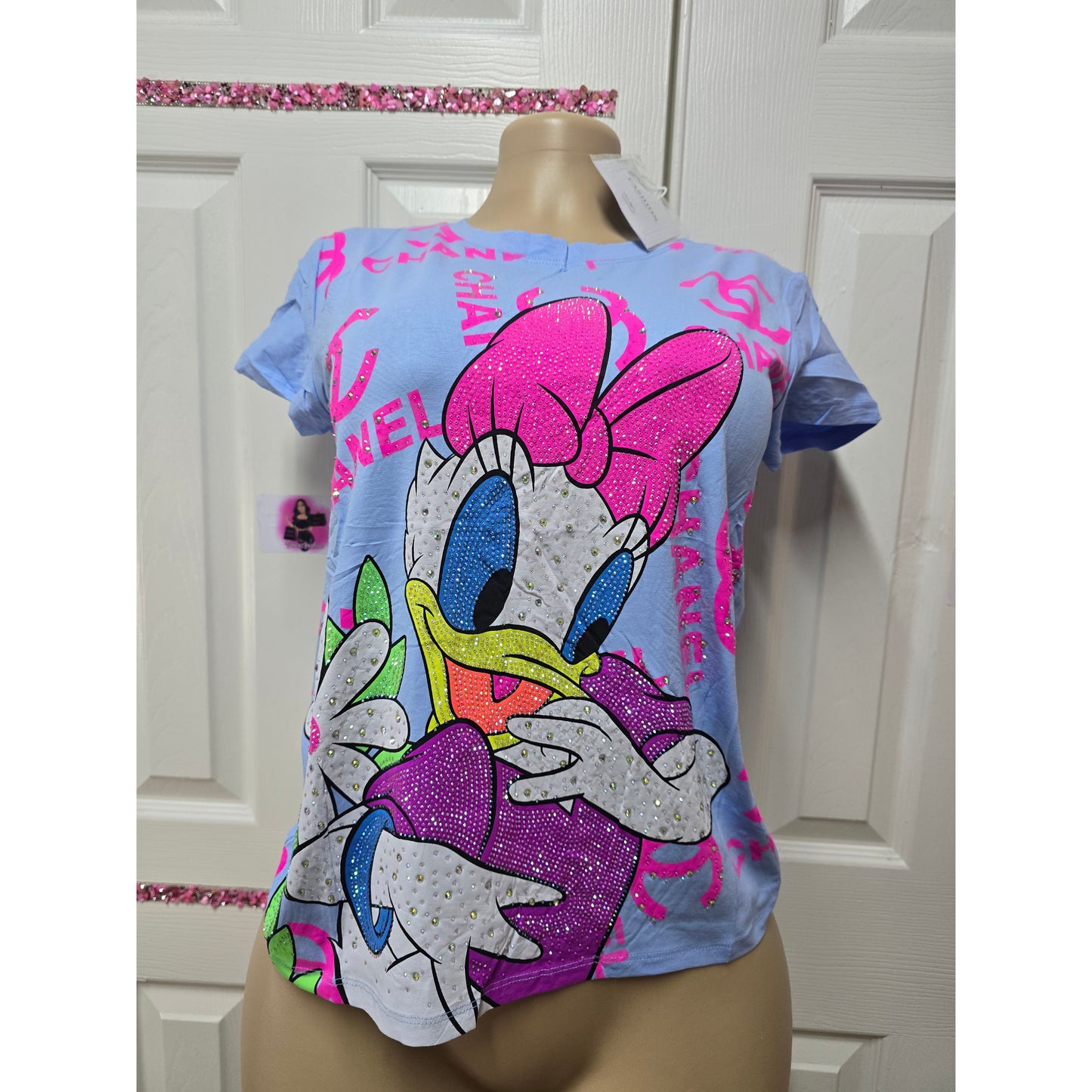 Blusa full pedrería talla S/M