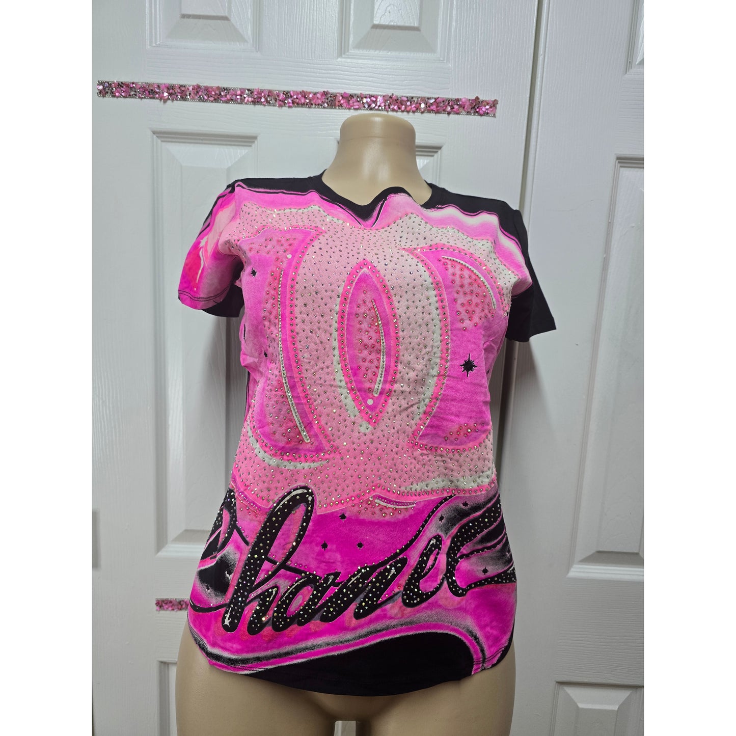 Blusa full pedrería talla S/M