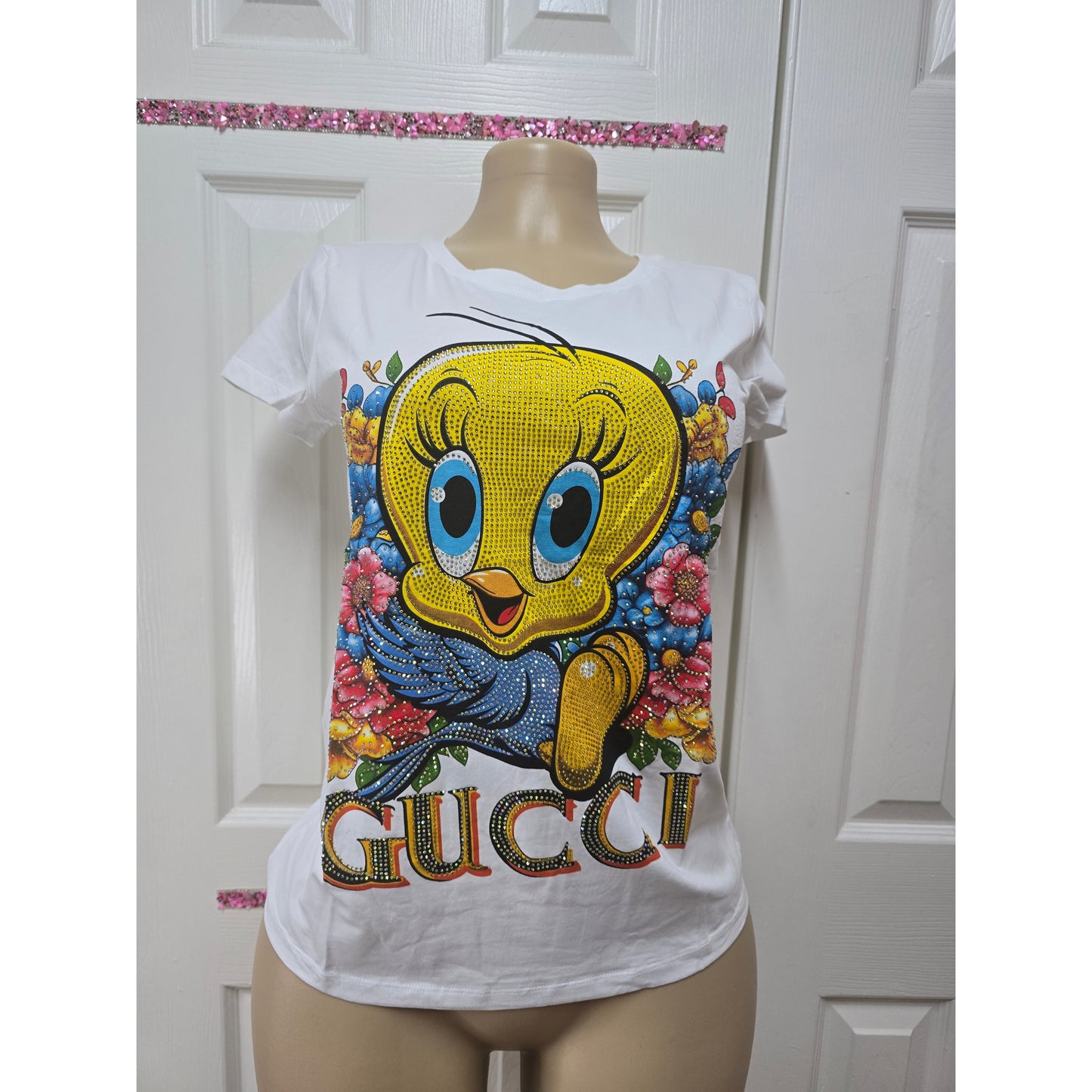 Blusa full pedrería talla S/M