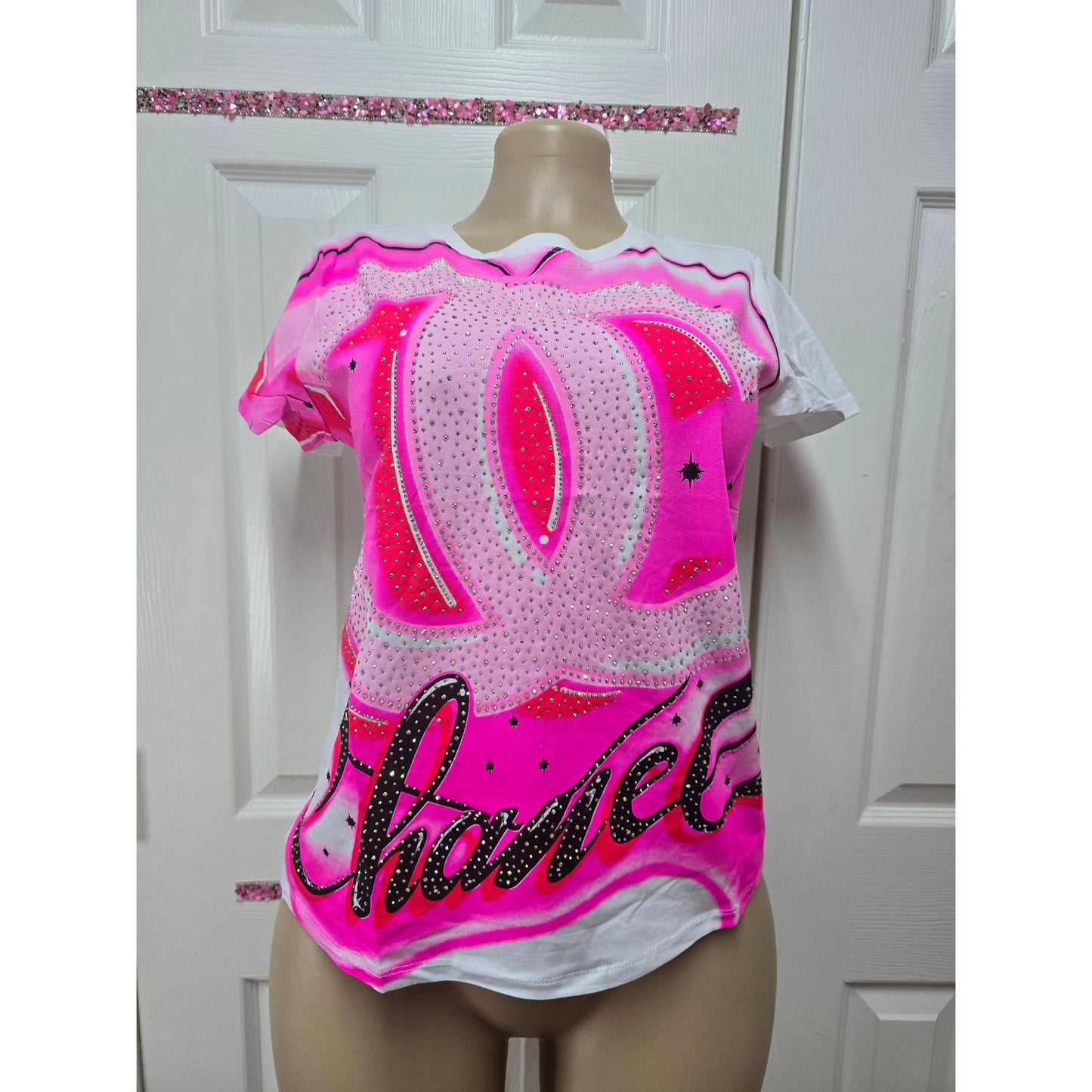 Blusa full pedrería talla S/M