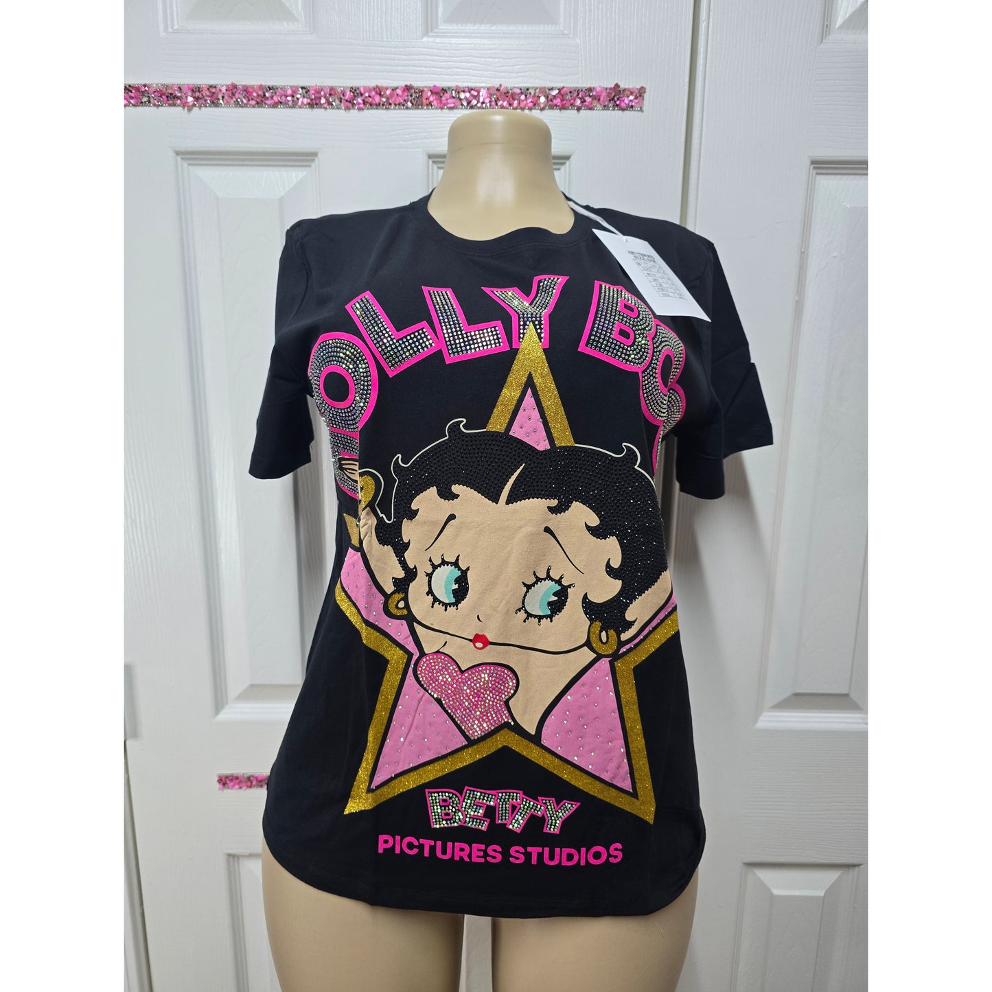 Blusa full pedrería talla S/M