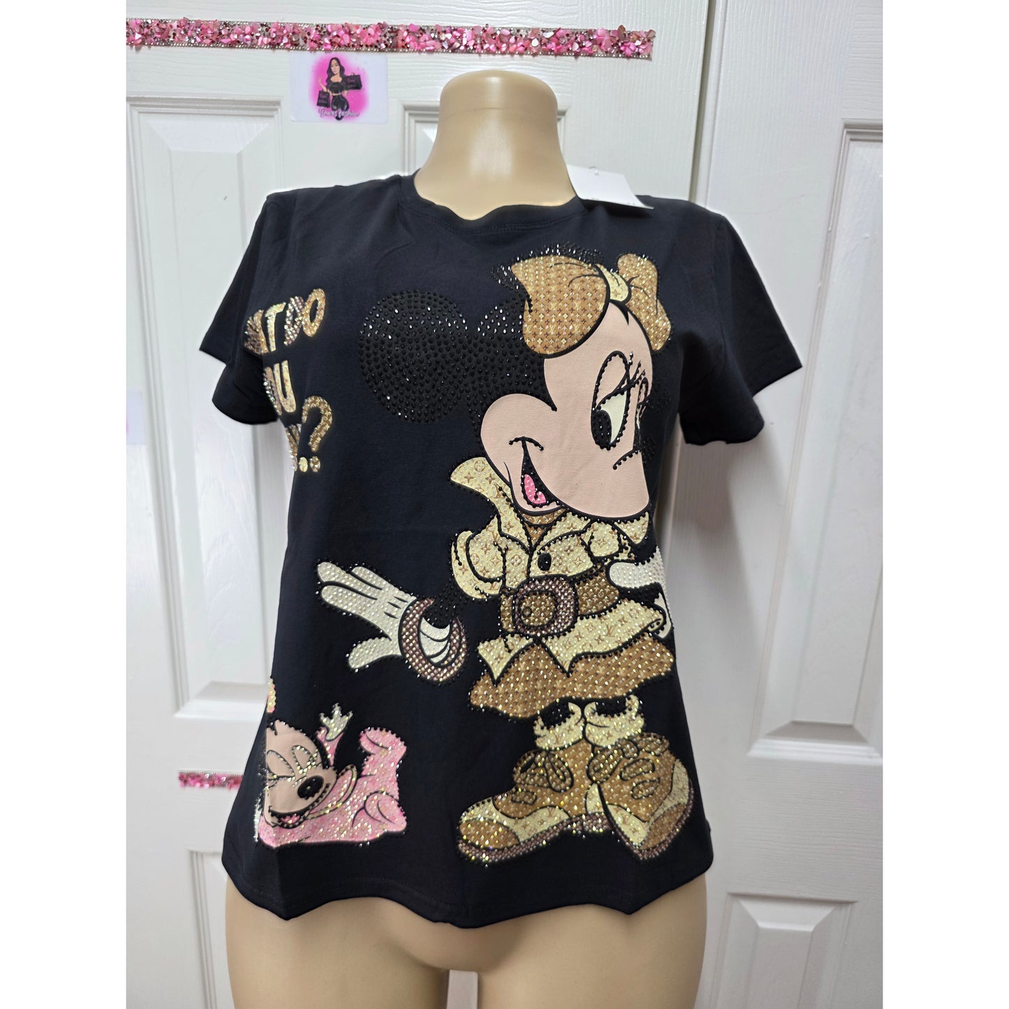 Blusa full pedrería talla S/M