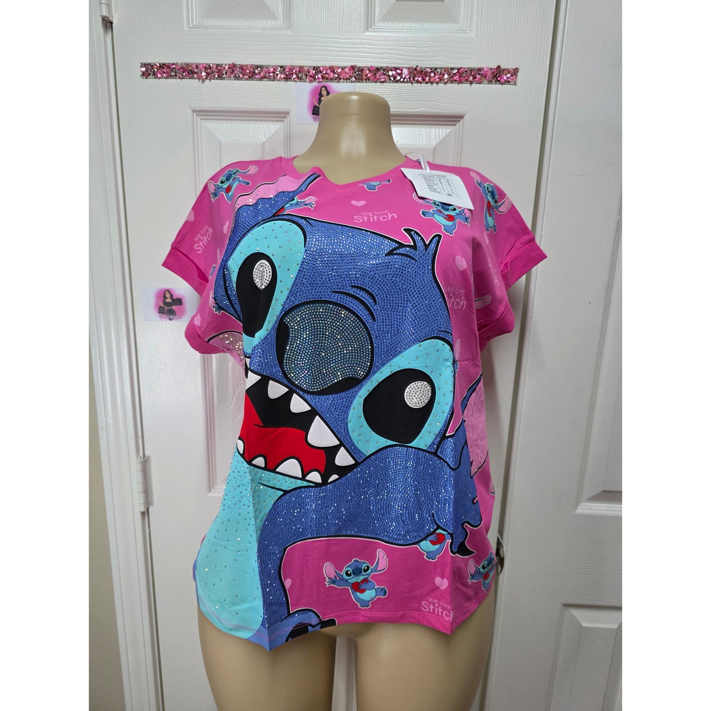 Blusa full pedrería sirve S/M/L