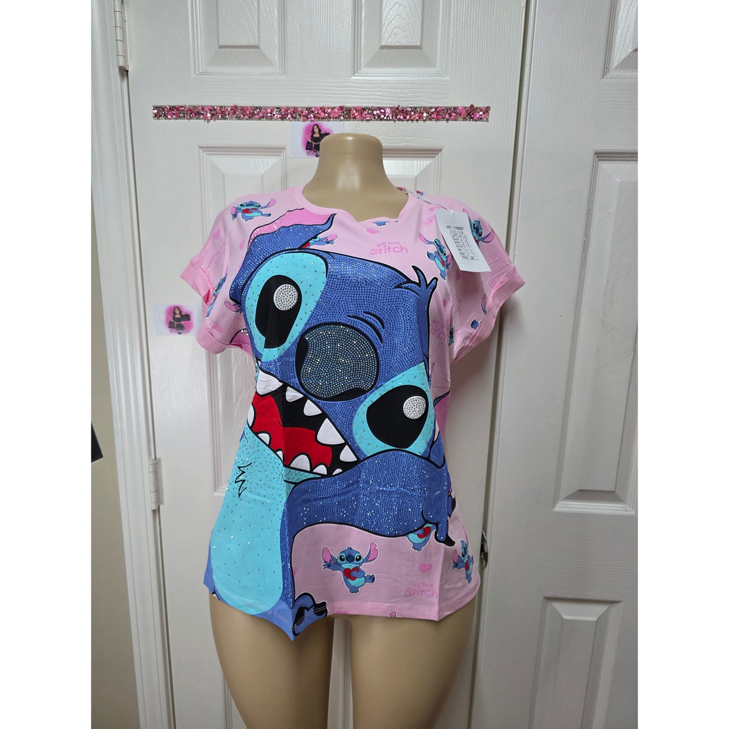 Blusa full pedrería sirve S/M/L