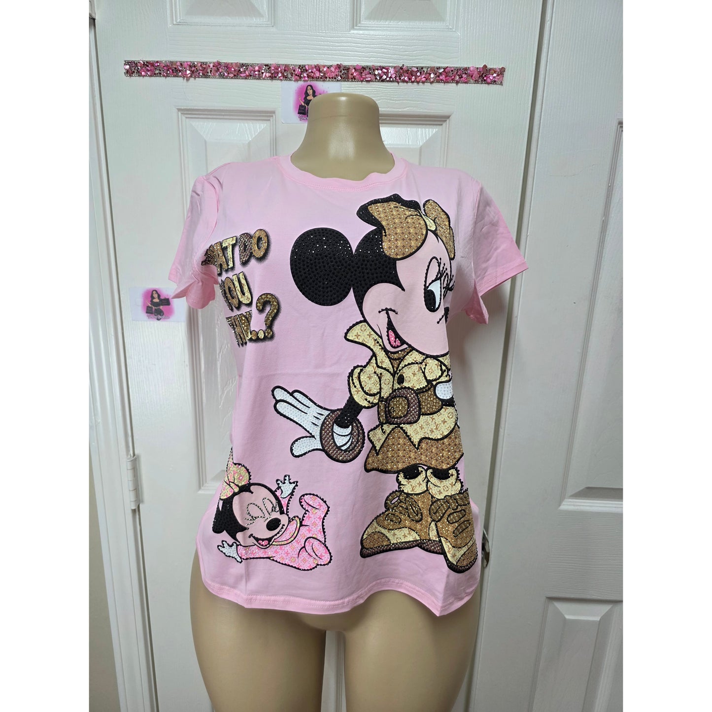 Blusa full pedrería talla S/M