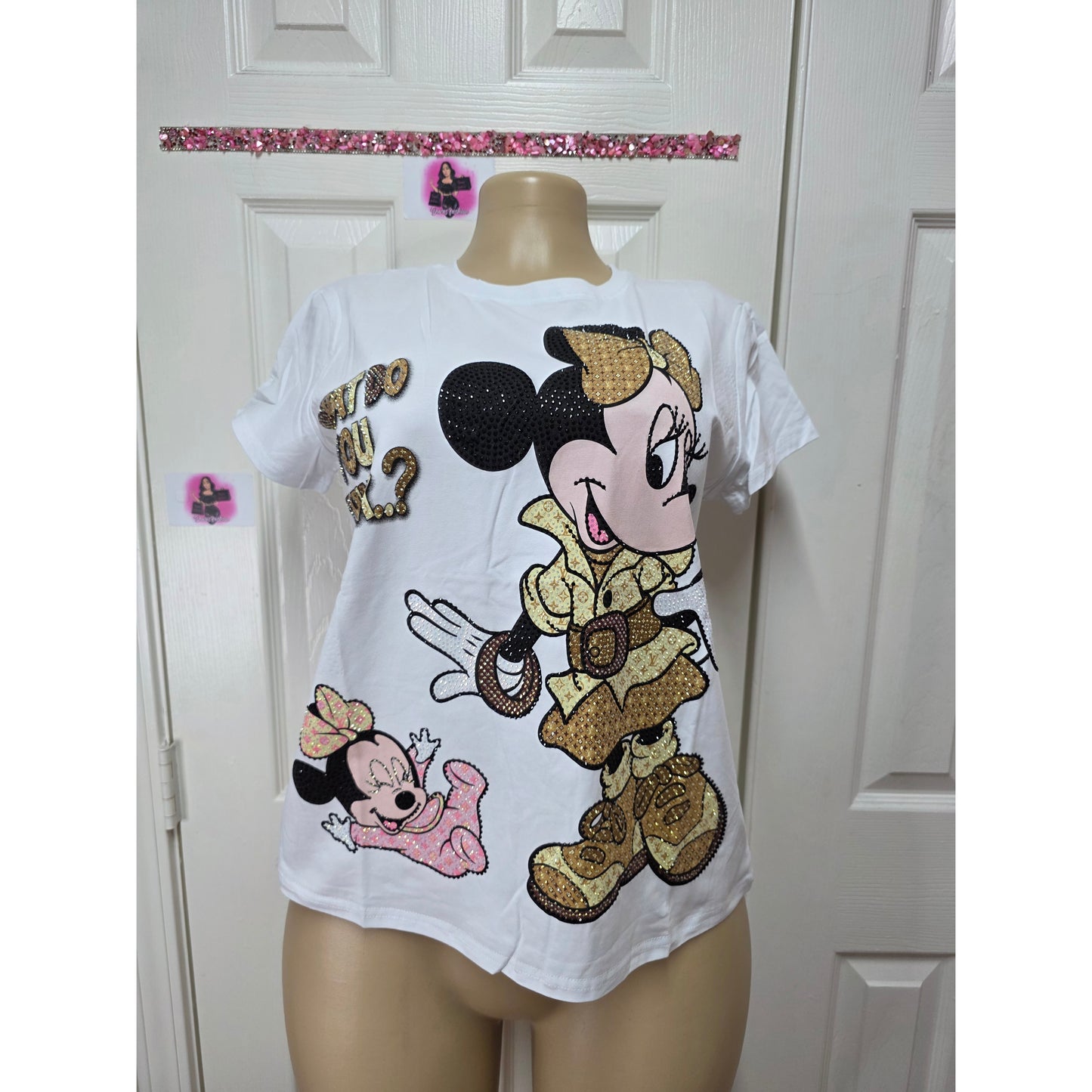 Blusa full pedrería talla S/M