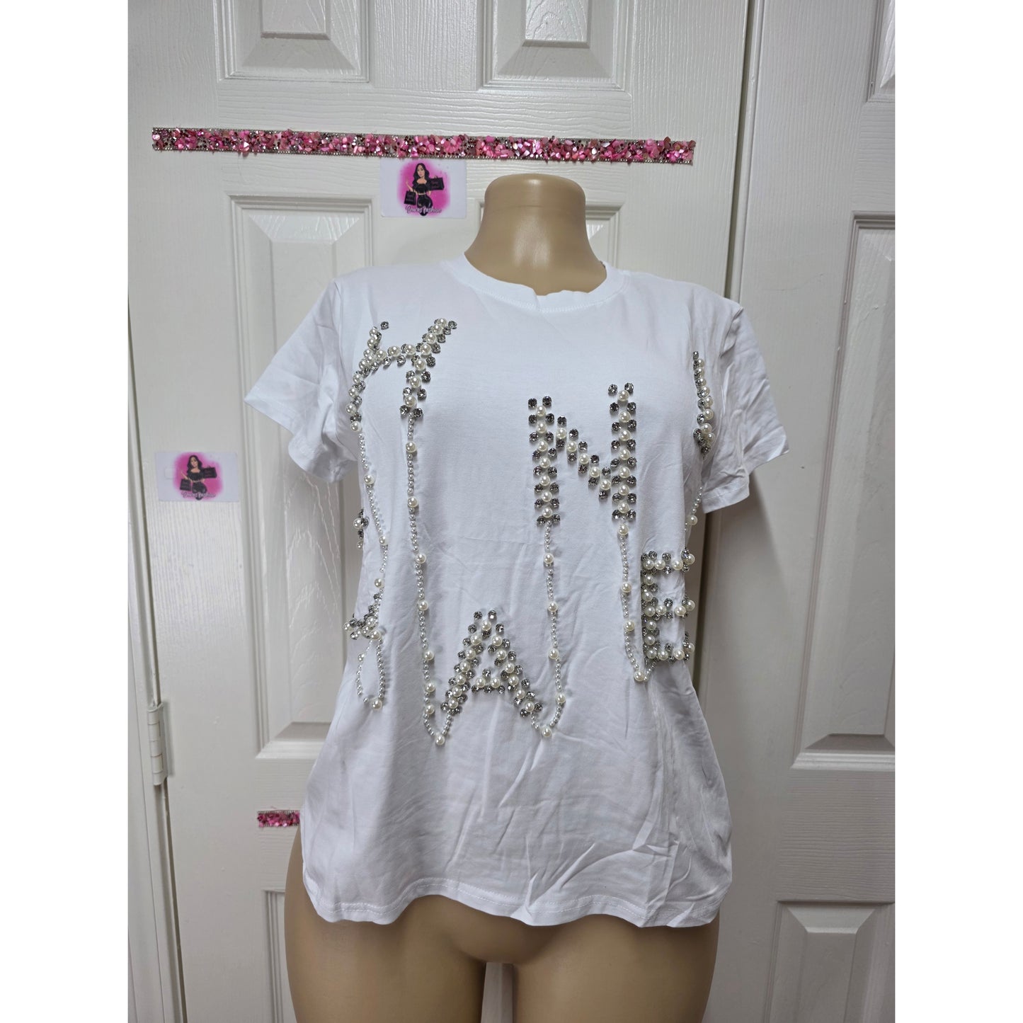 Blusa full pedrería sirve S/M/L