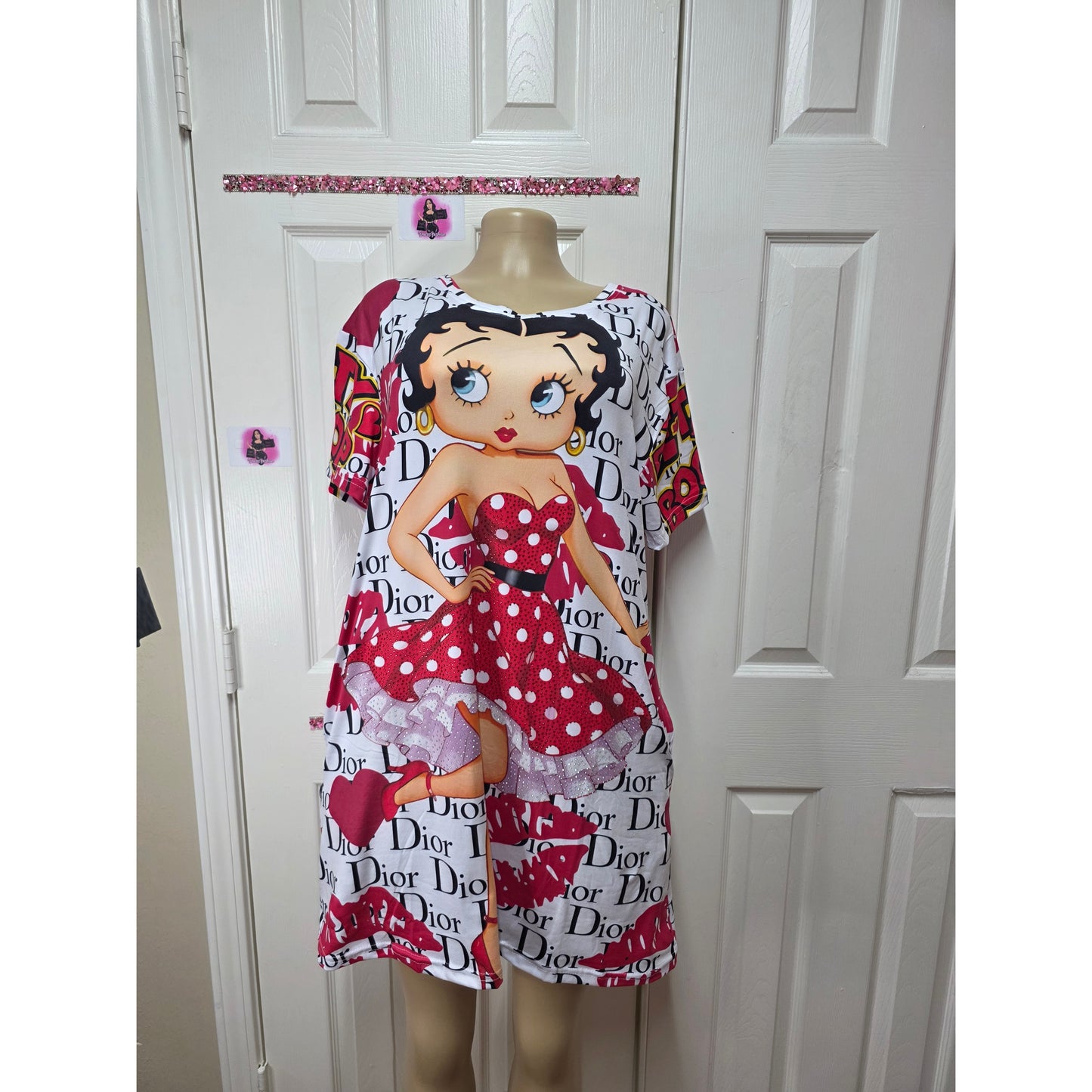 Bluson tela piel durazno talla única sirve M/L/XL