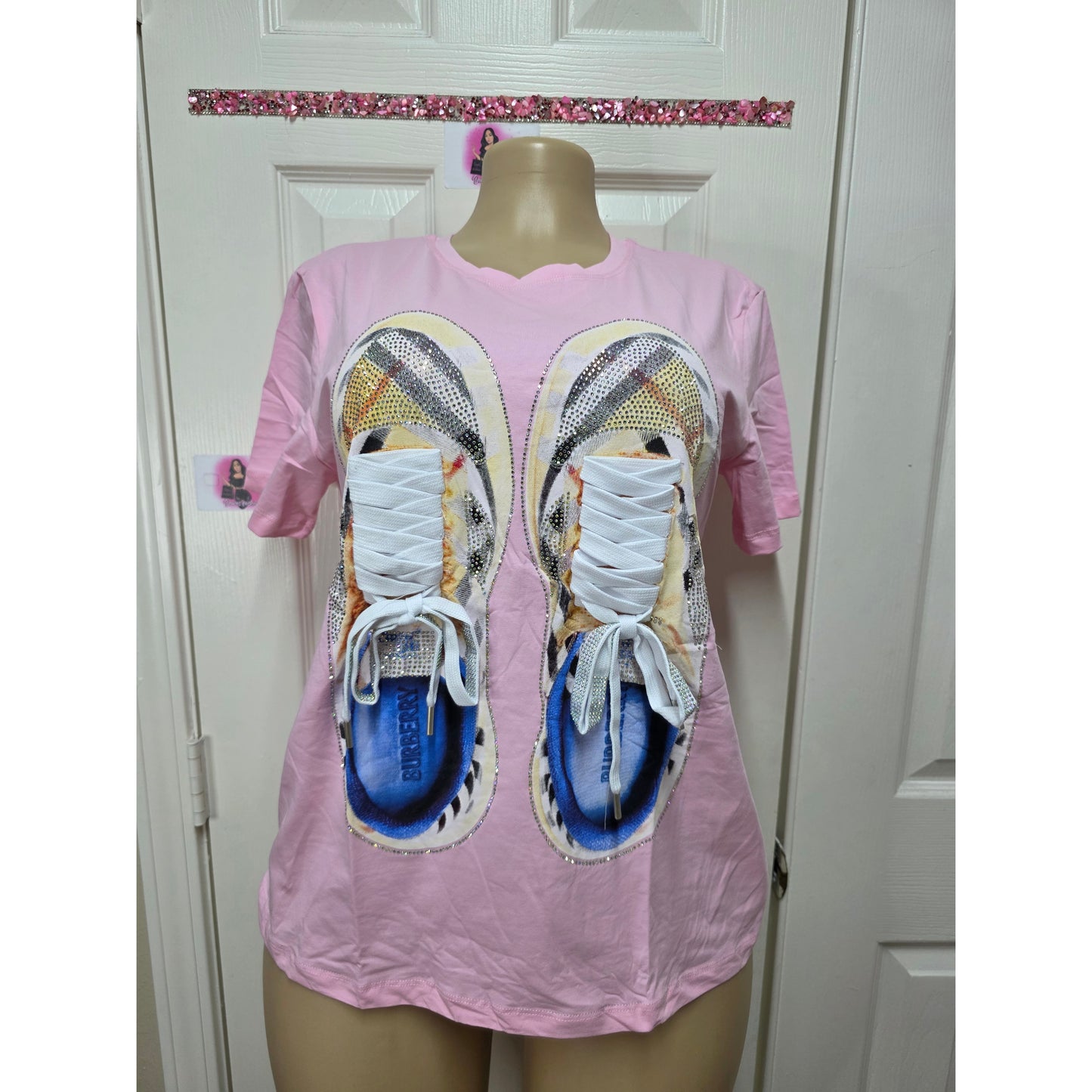 Blusa full pedrería talla S/M/L