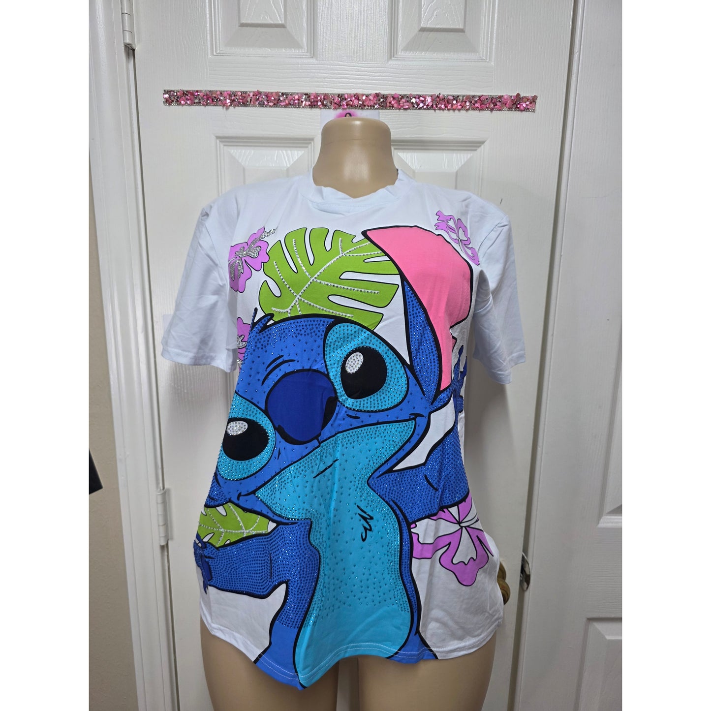 Blusa full pedrería talla S/M/L