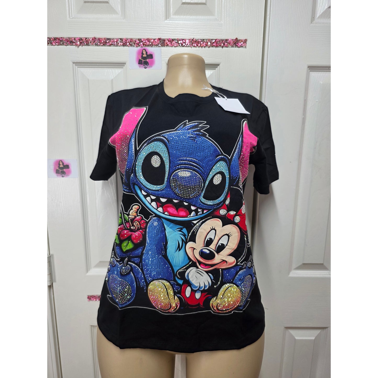 Blusa full pedrería sirve S/M/L