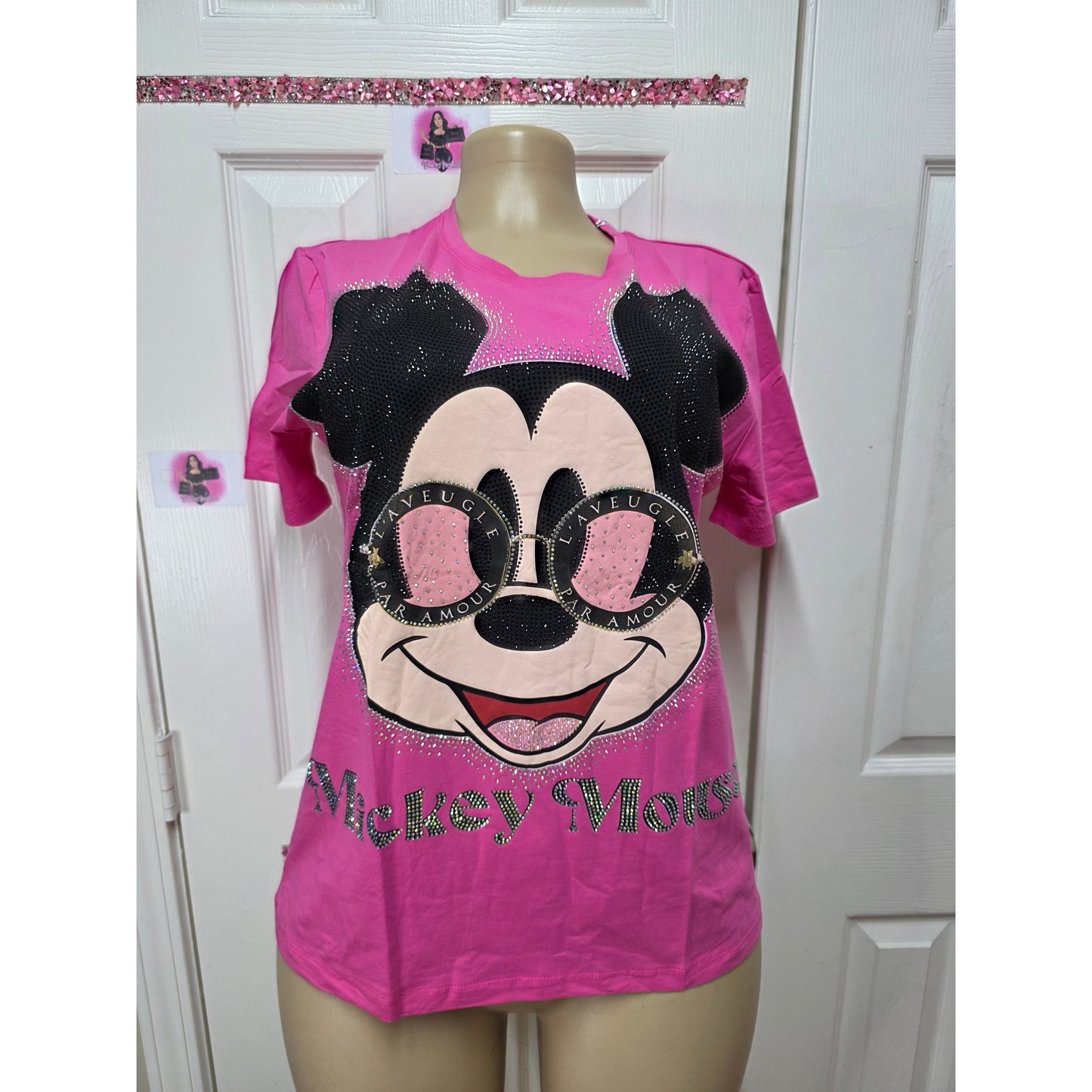 Blusa full pedrería talla S/M/L
