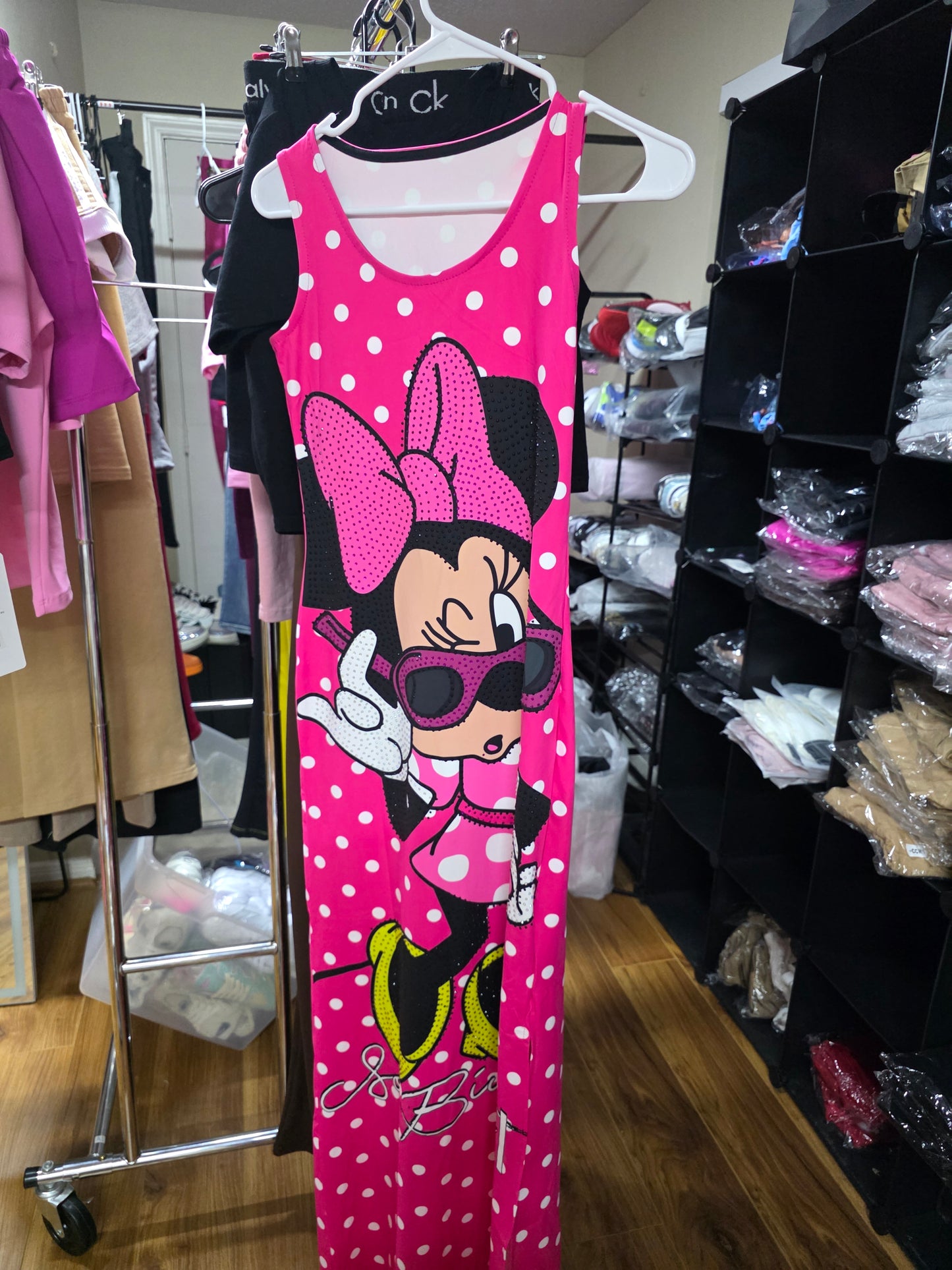 Vestido talla unica sirve S-M rosado