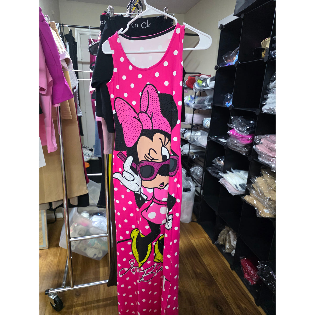 Vestido talla unica sirve S-M rosado