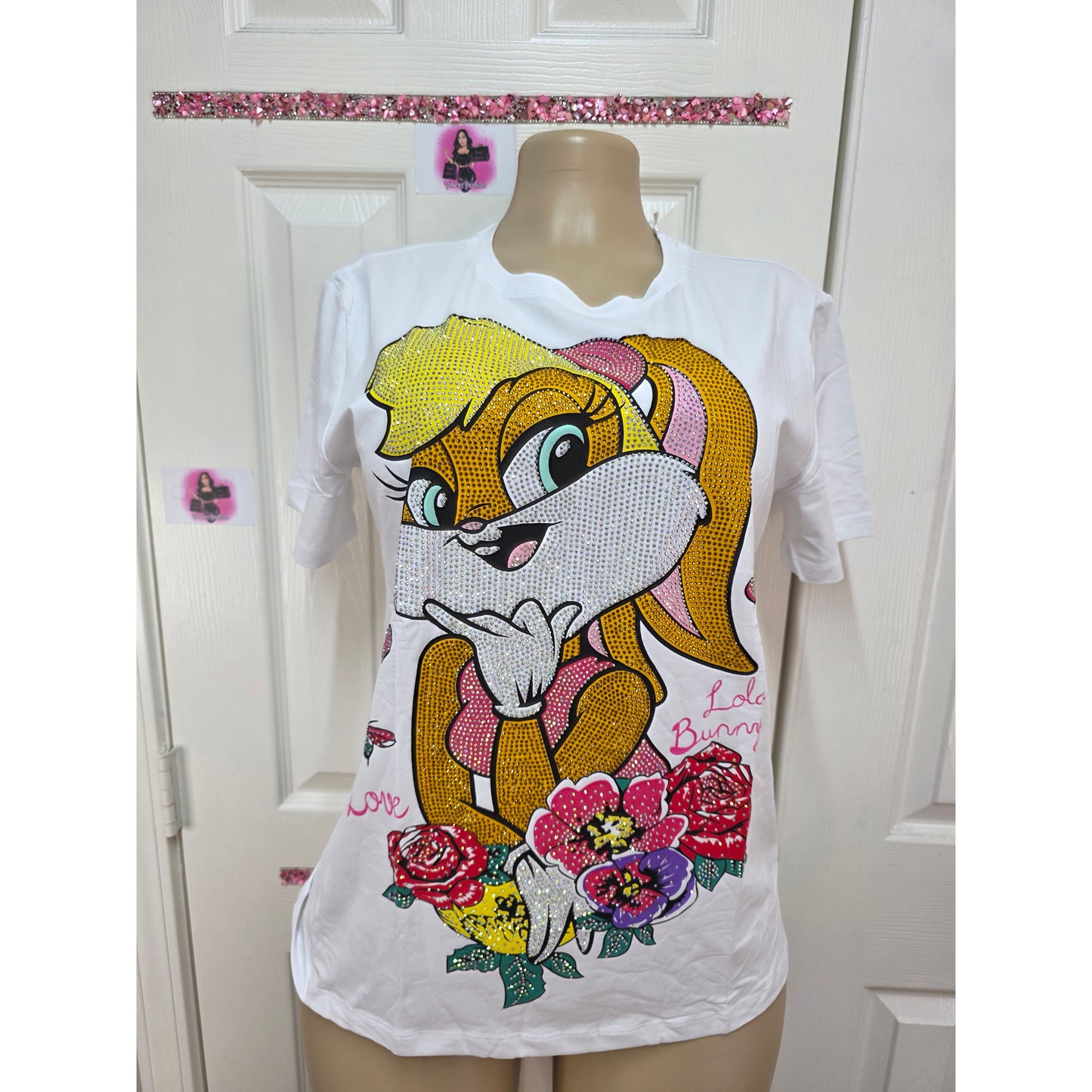 Blusa full pedrería sirve S/M/L