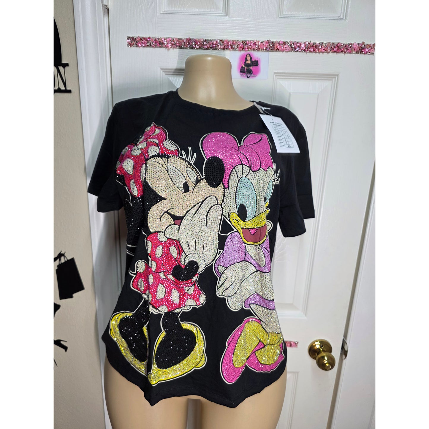 Blusa full pedrería sirve S/M/L
