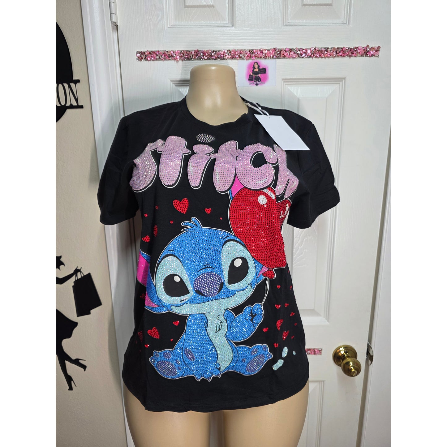 Blusa full pedrería sirve S/M/L