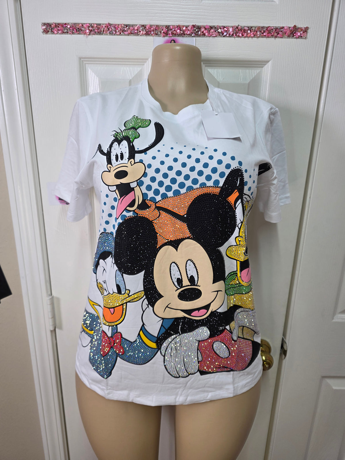 Blusa full pedrería sirve S/M/L