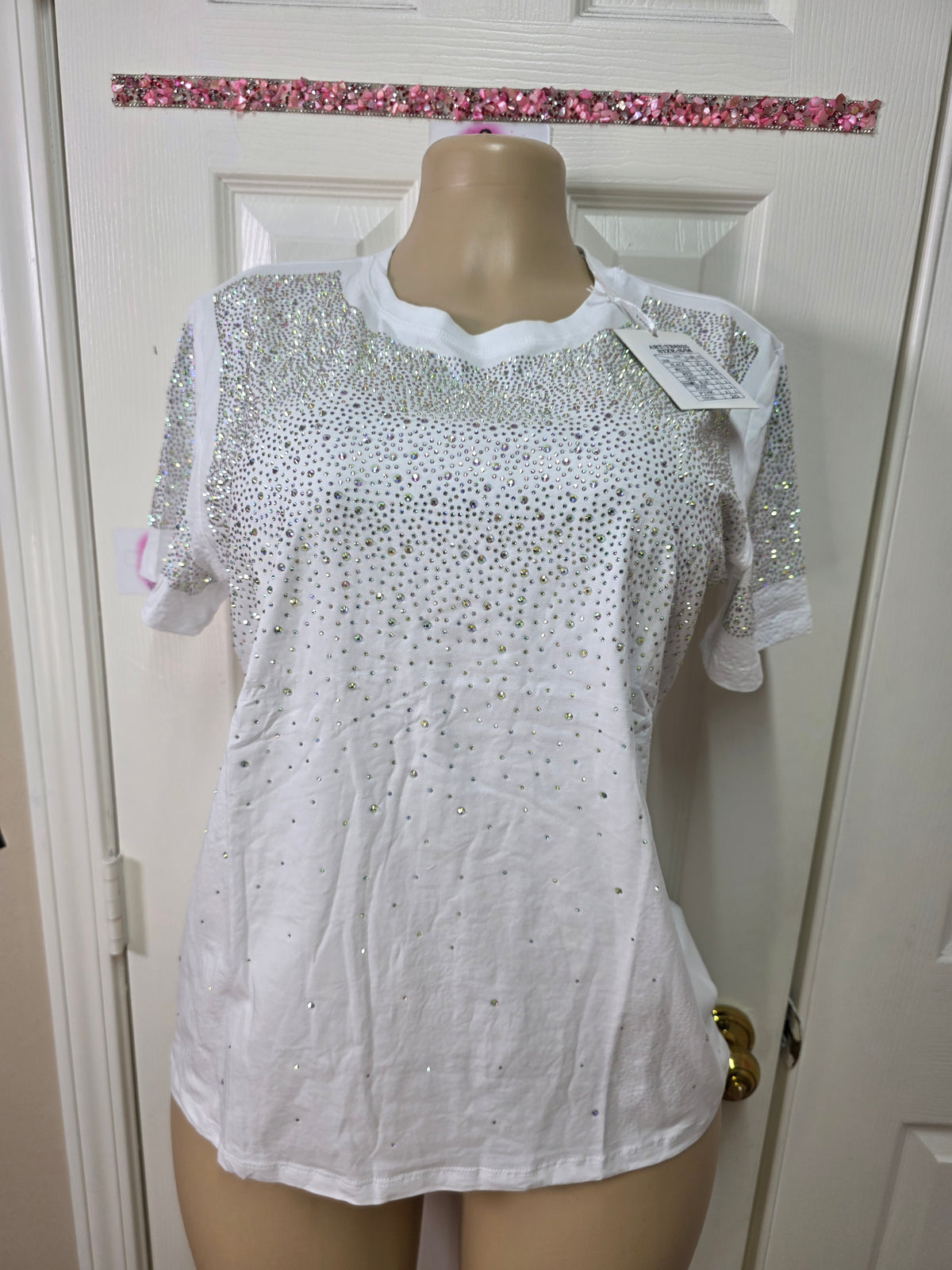 Blusa full pedrería sirve S/M/L