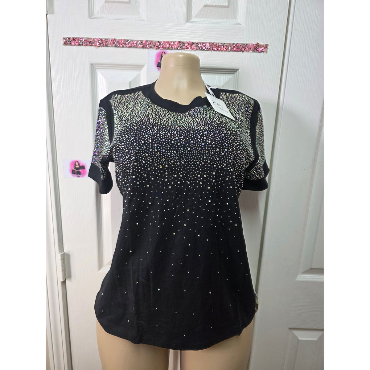 Blusa full pedrería sirve S/M/L