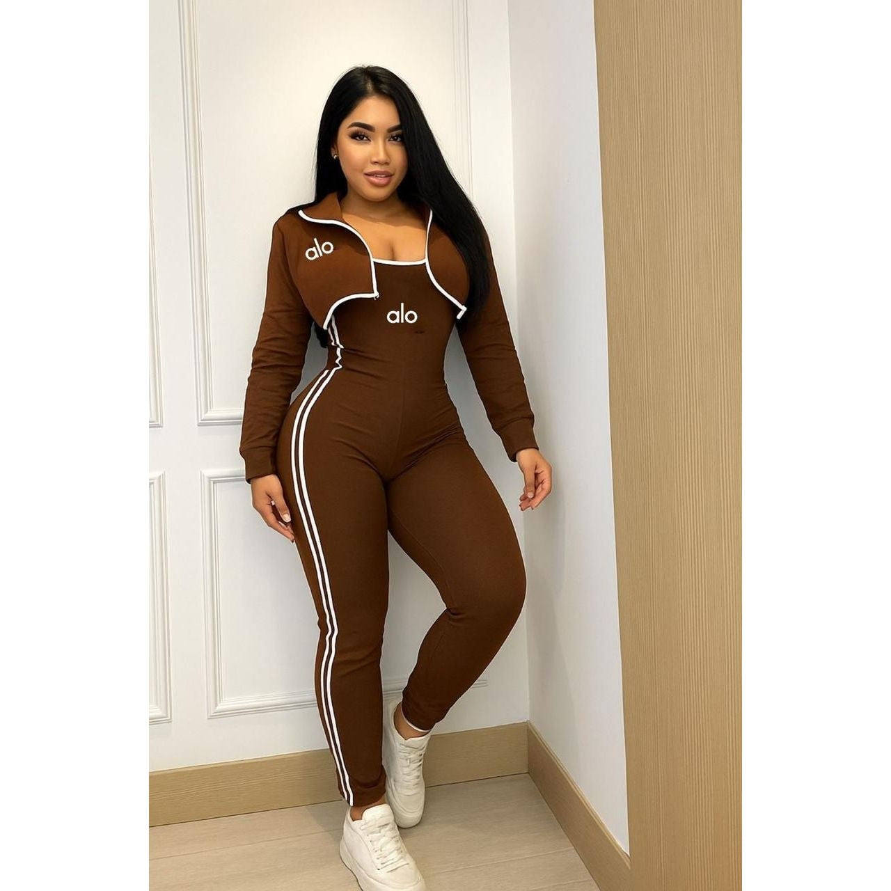 Enterizo con chaqueta talla única S/M
