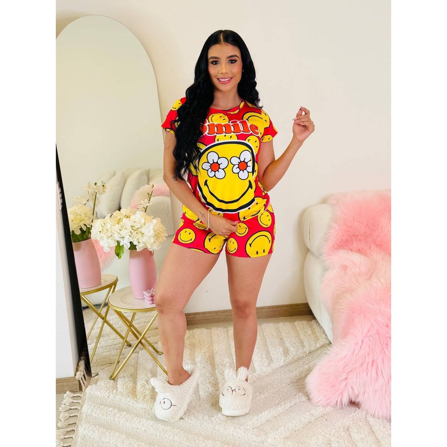 Pijama short talla única