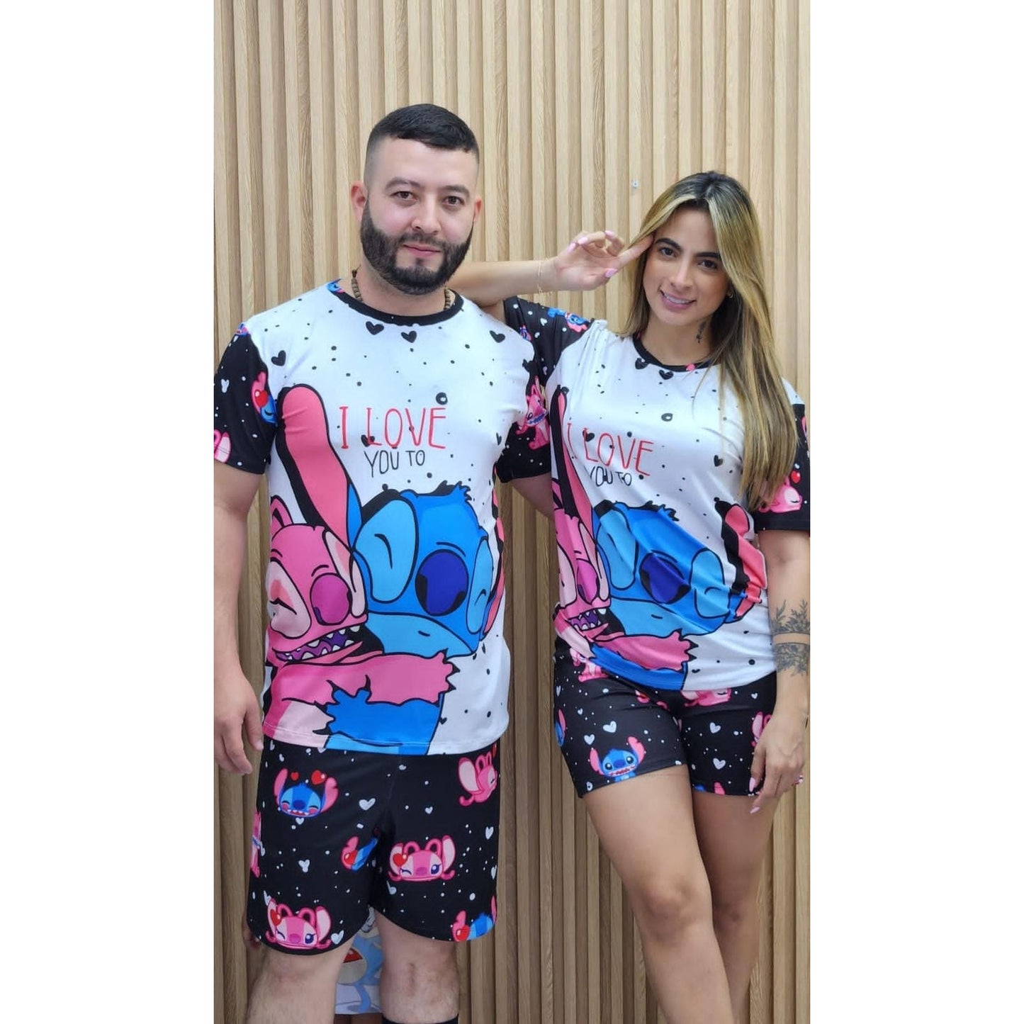 Pijama de parejas talla única