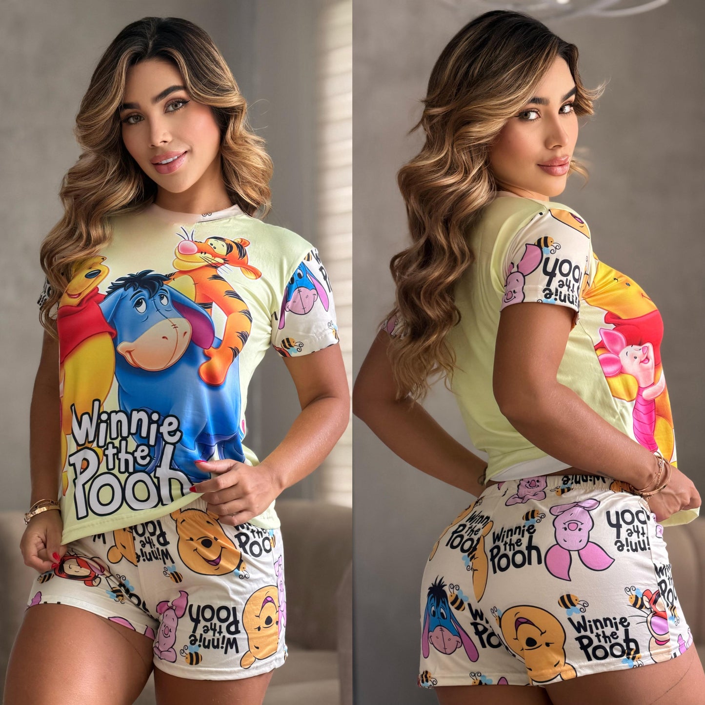 Pijama short talla única