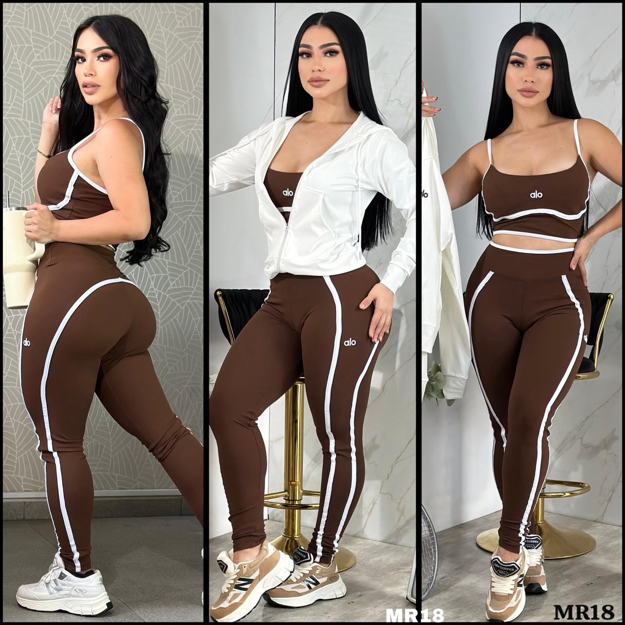 sets trio talla unica sirve S-M