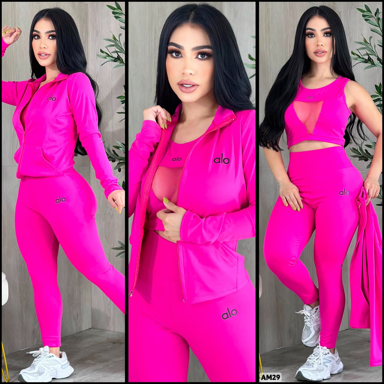 sets trio talla unica sirve S-M