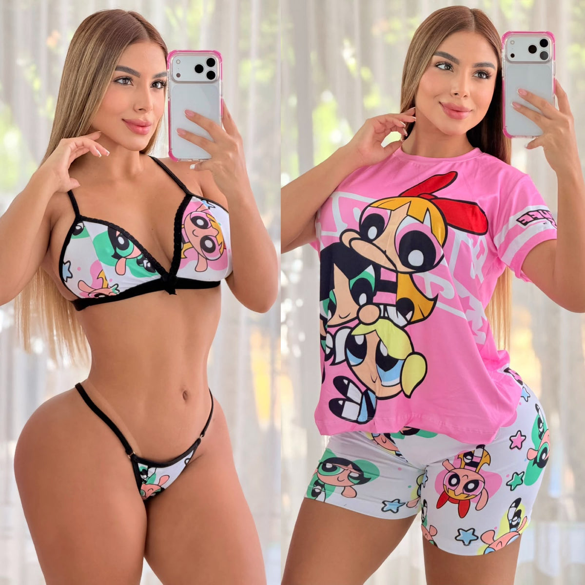 Pijama con ropa interior talla única sirve s/m/L