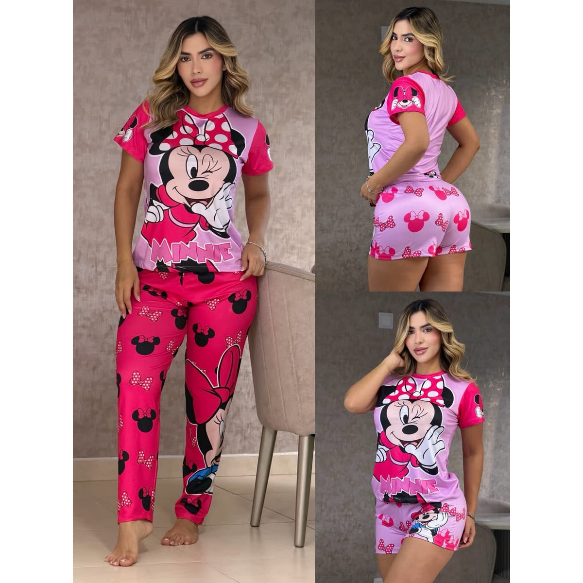 Pijama trio talla única sirve s-m-L