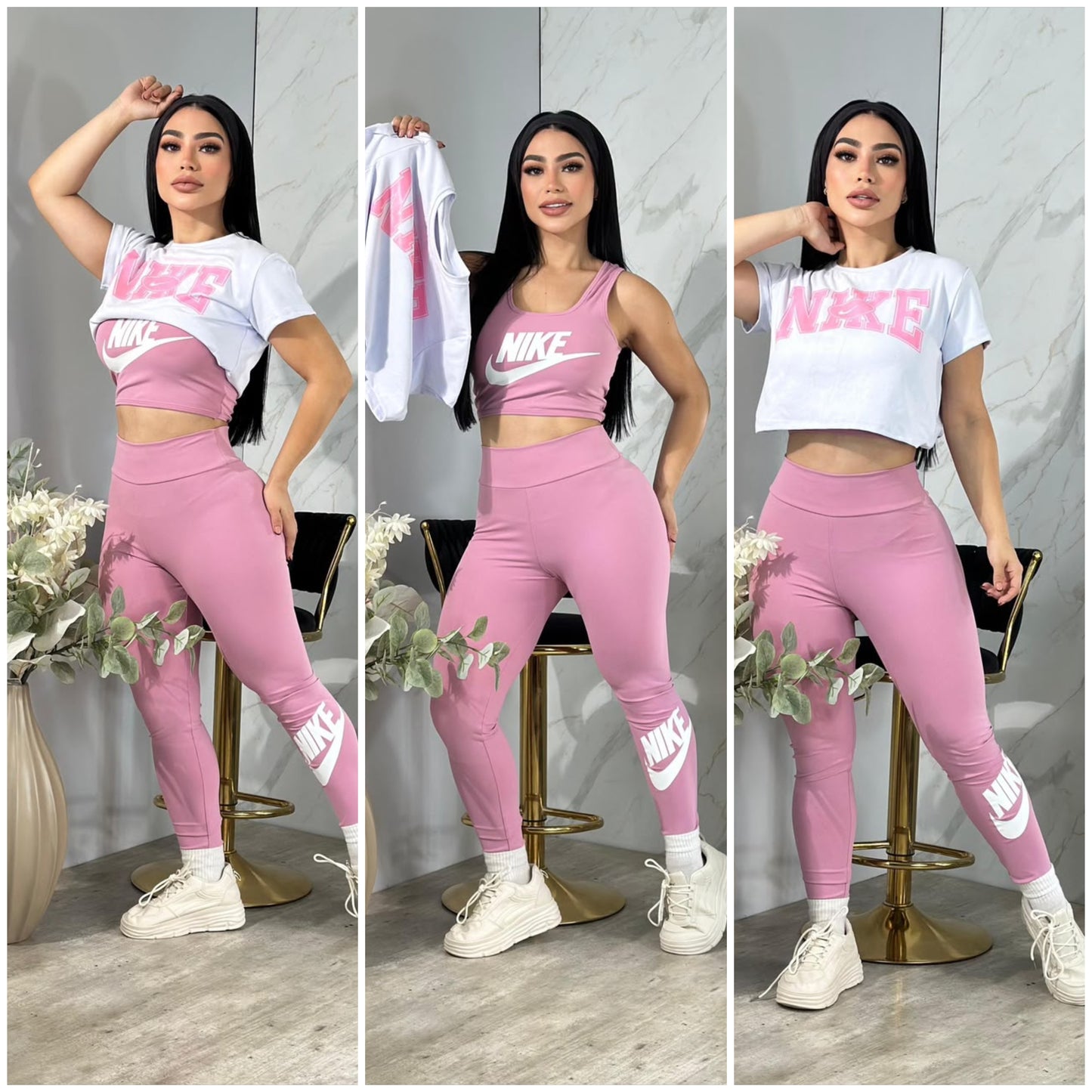 sets trio talla unica sirve S-M