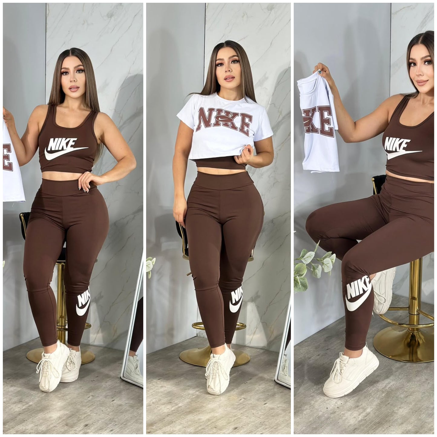 sets trio talla unica sirve S-M