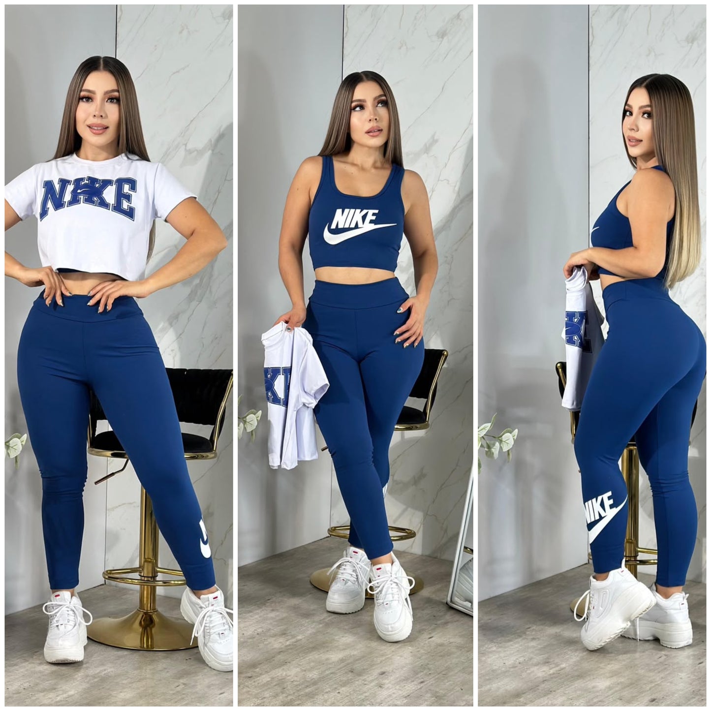 sets trio talla unica sirve S-M