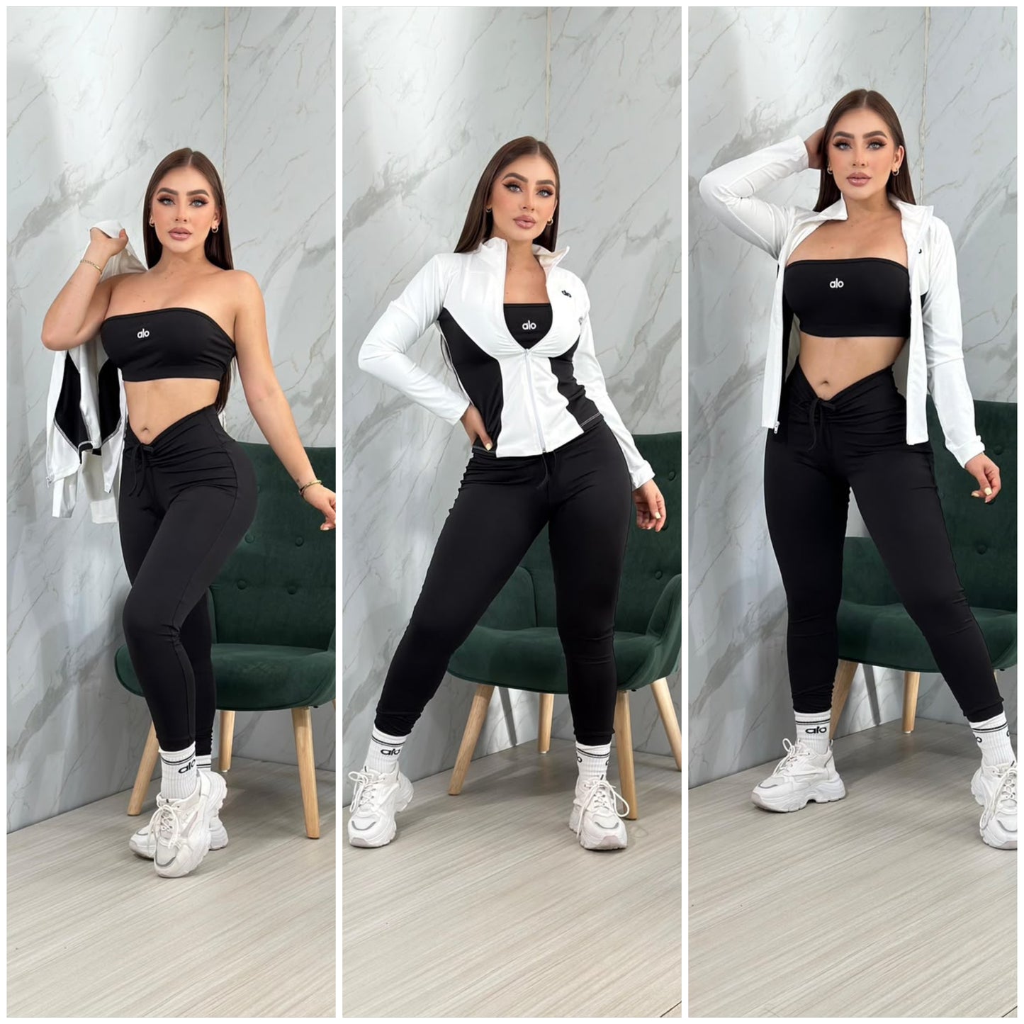 sets trio talla unica sirve S-M