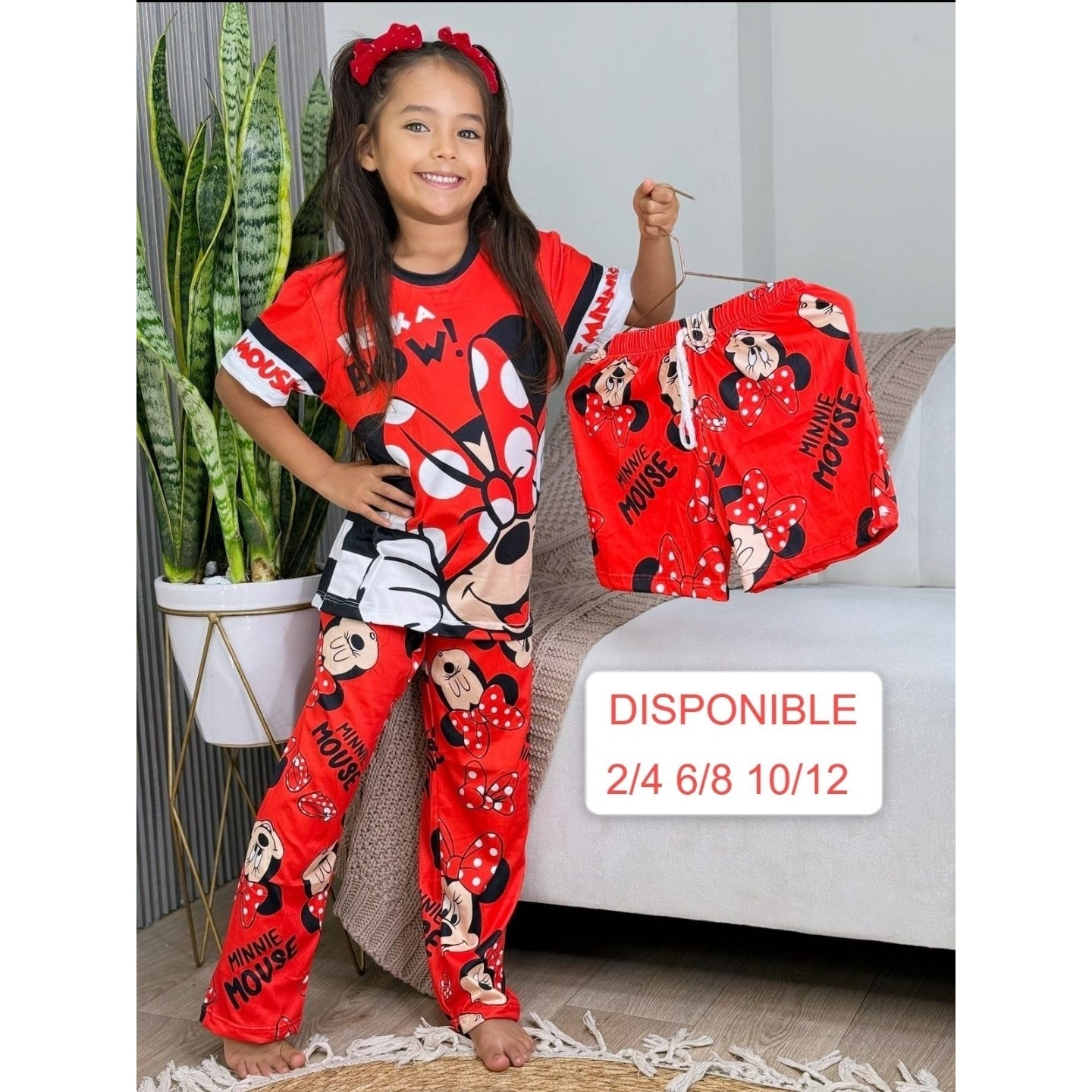 Pijama trio de niña