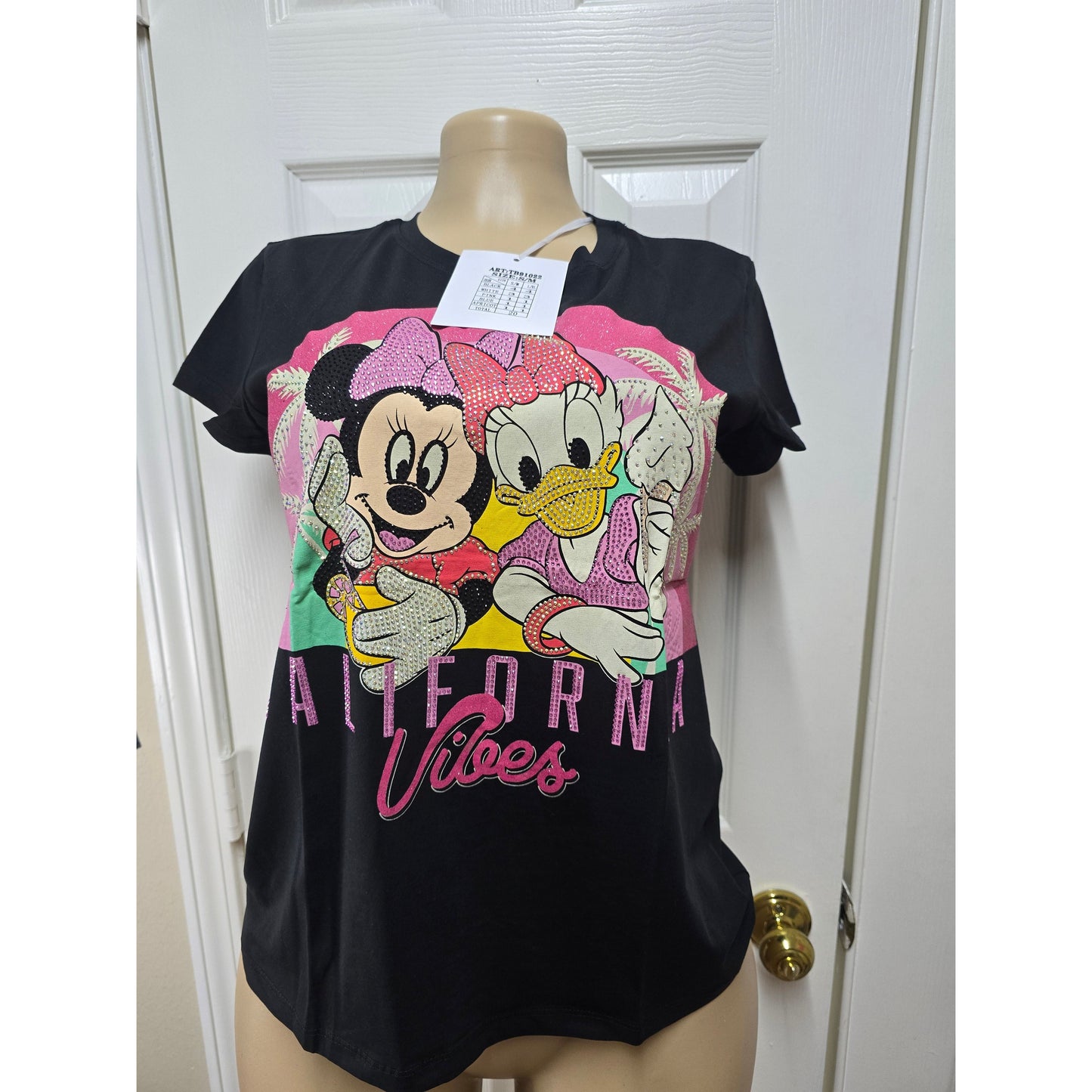 Blusa full pedrería talla S/M