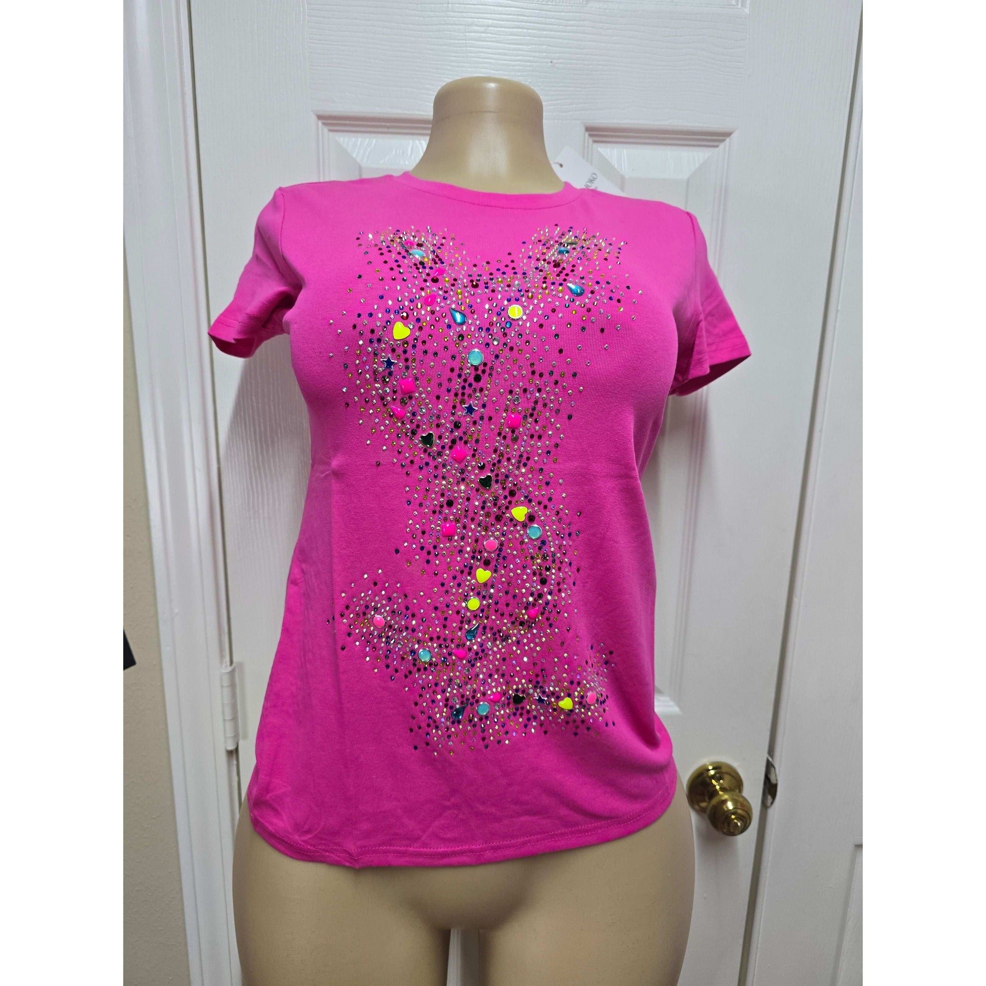 Blusa full pedrería   S/M L/XL