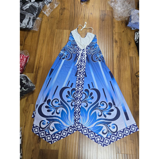 Vestido largo de pico sirve S-L