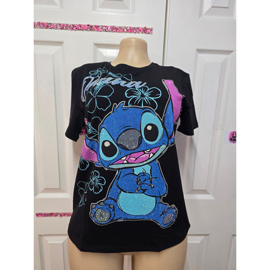 Blusa full pedrería talla  S/M/L