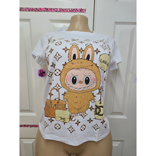 Blusa full pedrería talla  S/M
