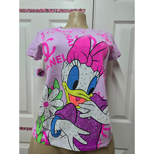 Blusa full pedrería talla  S/M