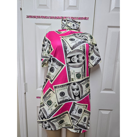 Bluson con cinta tela piel durazno  S/M