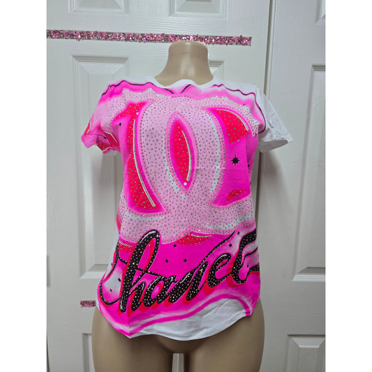 Blusa full pedrería talla  S/M