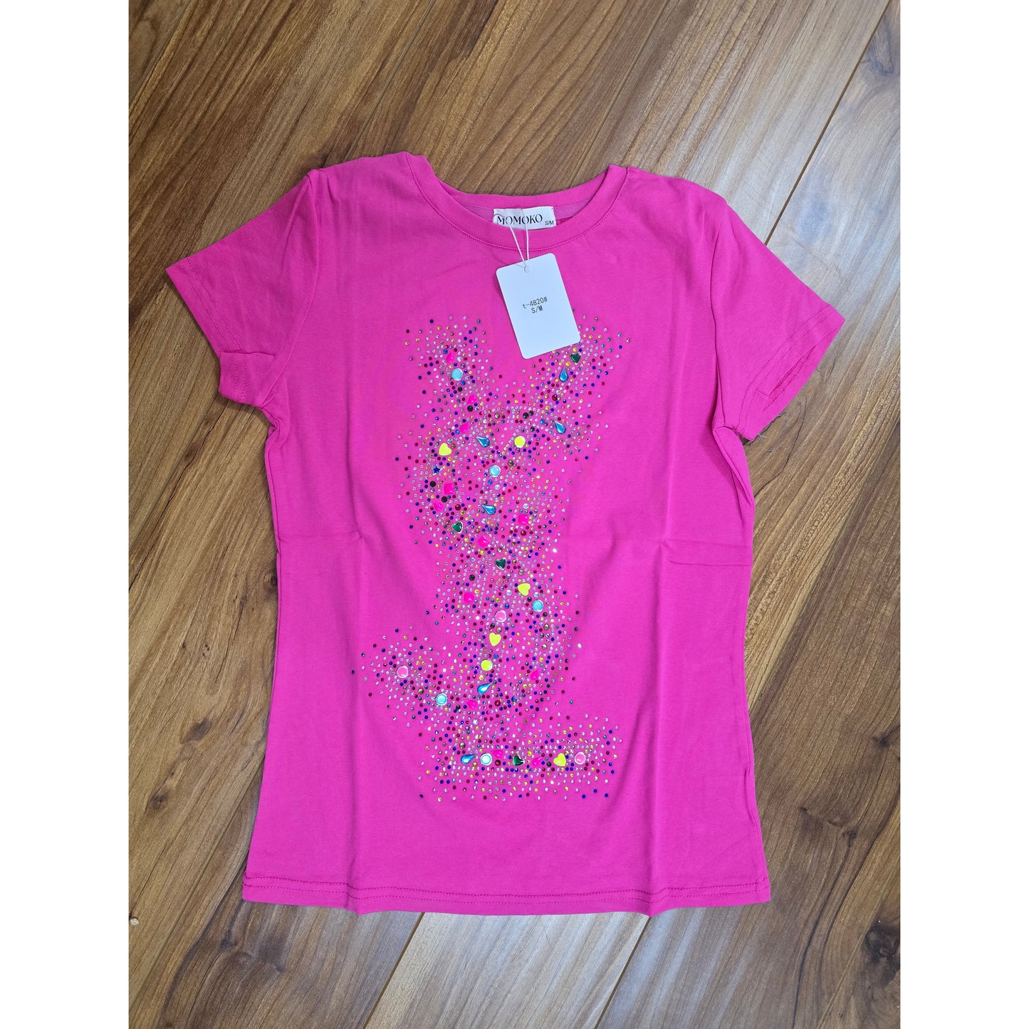 Blusa full pedrería talla  S/M