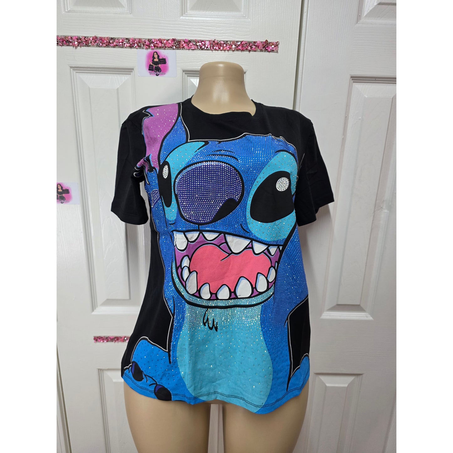 Blusa full pedrería talla  S/M/L