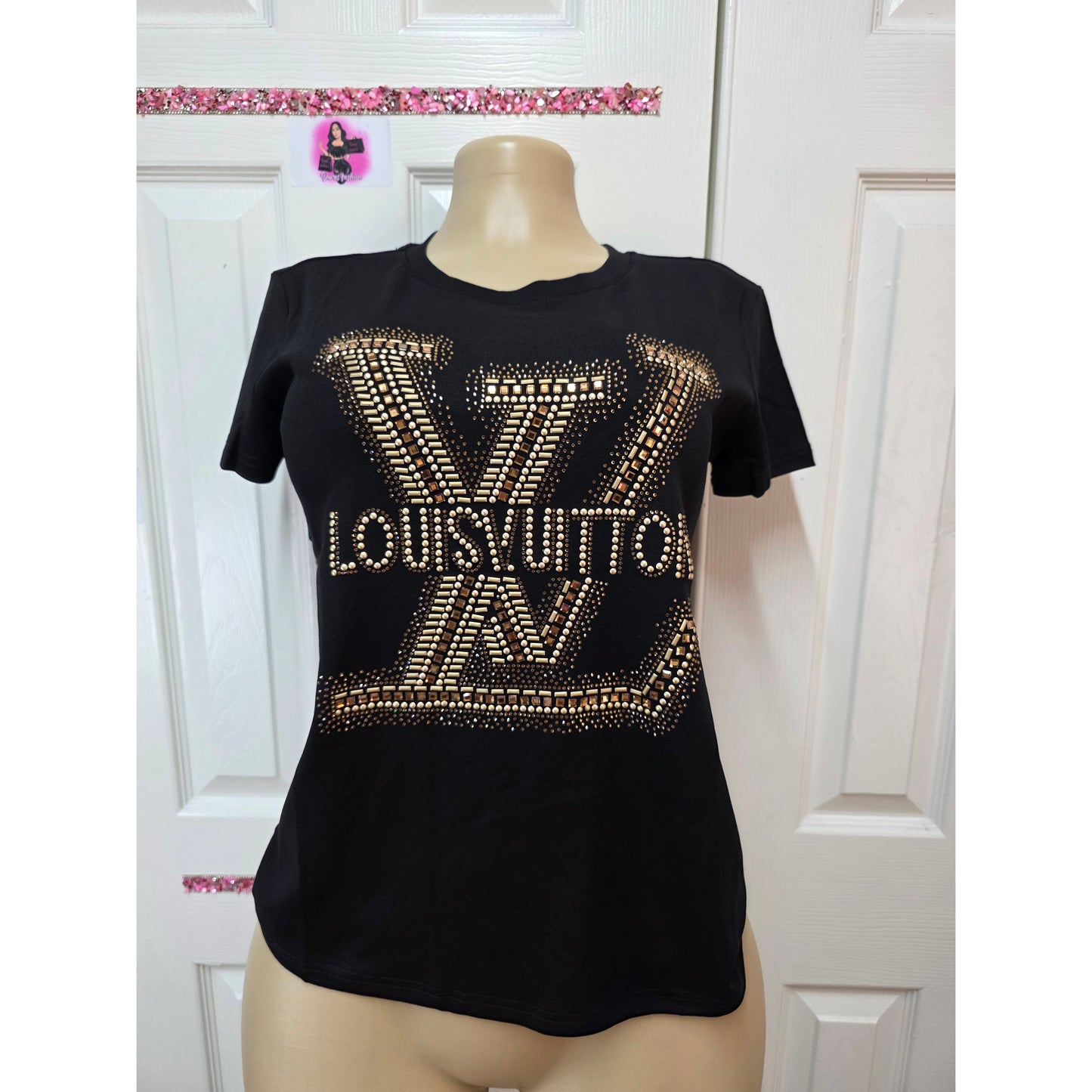Blusa full pedrería talla  S/M