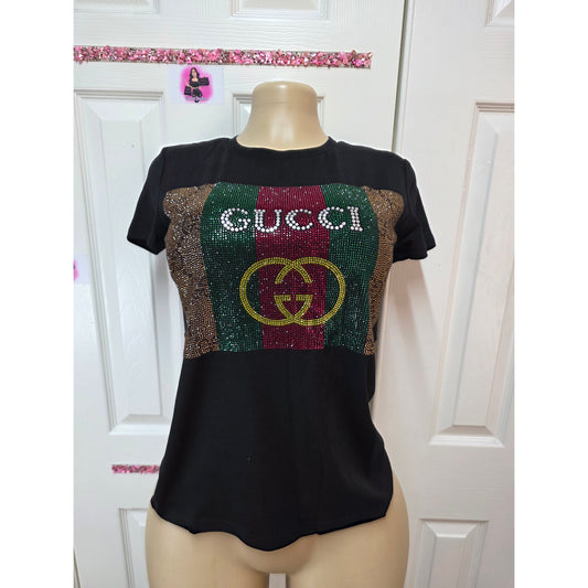 Blusa full pedrería talla  S/M
